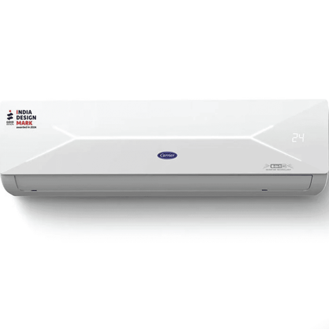 Carrier 24K XPERT LUMO Fxi, 1.5 ton 5 Star Inverter Split Air Conditioner (Alpha hybridJet 6000W Wi-Fi)