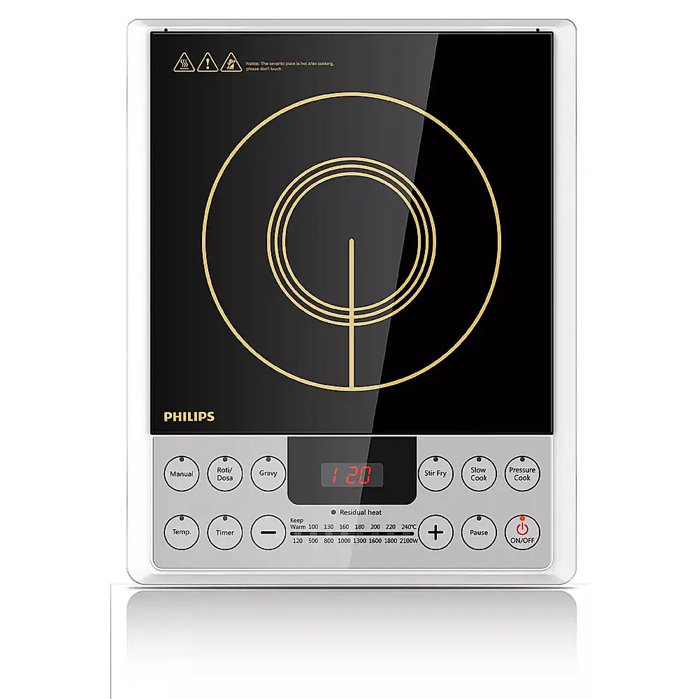 Philips HD4929/01, 2100 Watts Induction Cooktop, Black