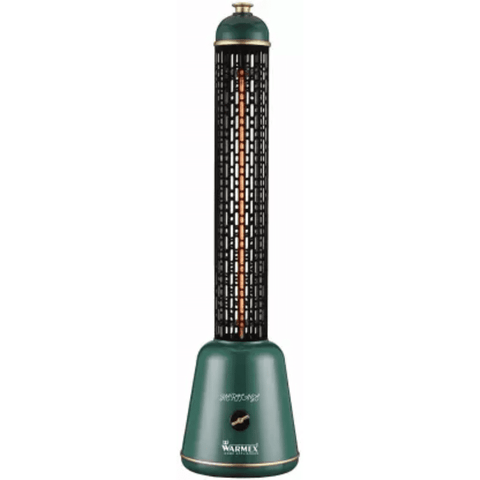 Warmex HERITAGE Floor Mount Carbon Room Heater, Dark Green