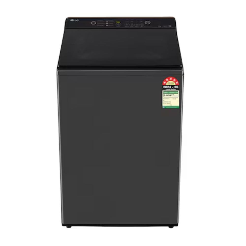 LG 9 Kg 5 Star Fully-Automatic Top Load Washing Machine (T90KMMB3Z,Black)