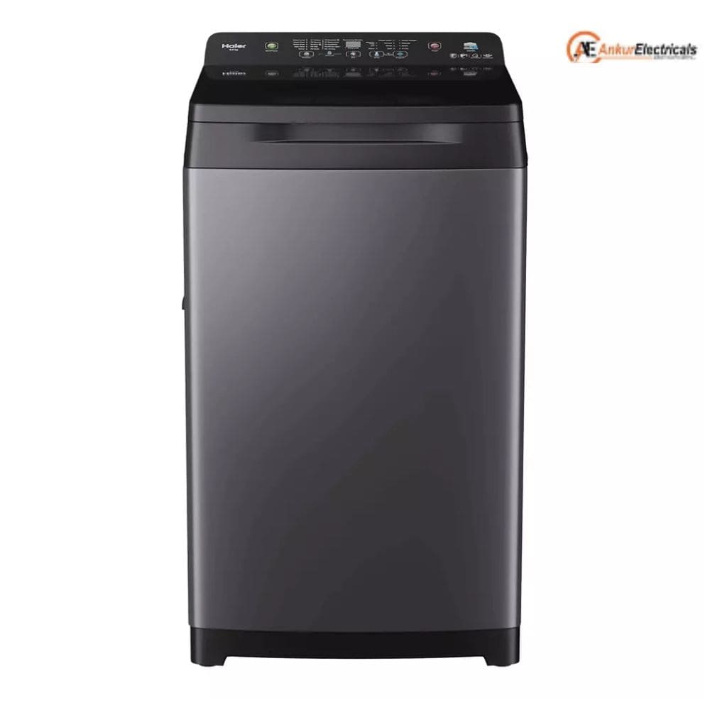 Haier 7.5 Kg 5 Star Fully Automatic Top Load Washing Machine (HWM75-H688S8,Black)