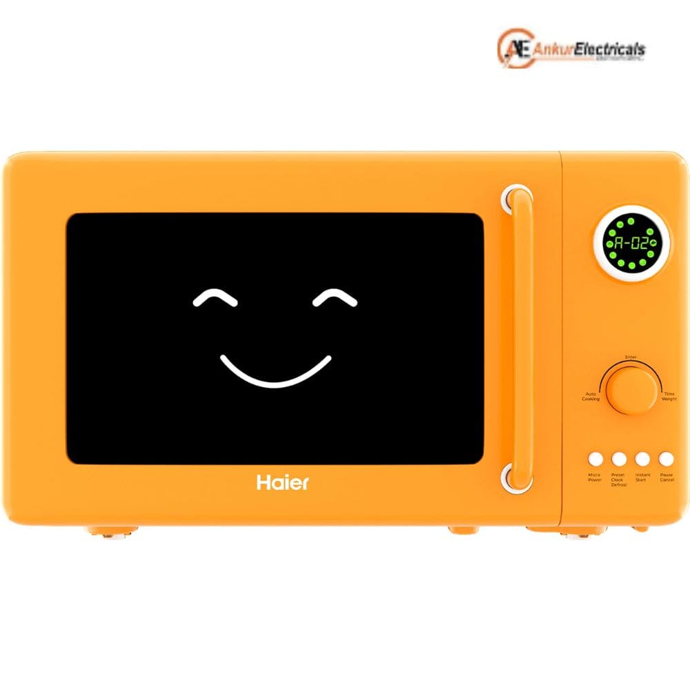 Haier 20 Ltrs Digital Display Solo Microwave Oven (HIL20V1MOPD,Peach)