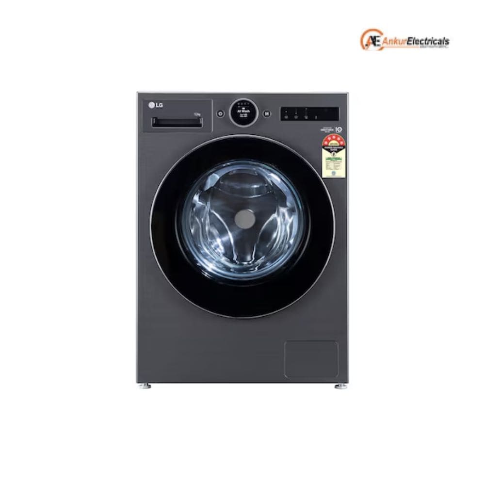 LG 12 Kg 5 Star Fully Automatic Front Load Washing Machine (FX1412A9K,Black)