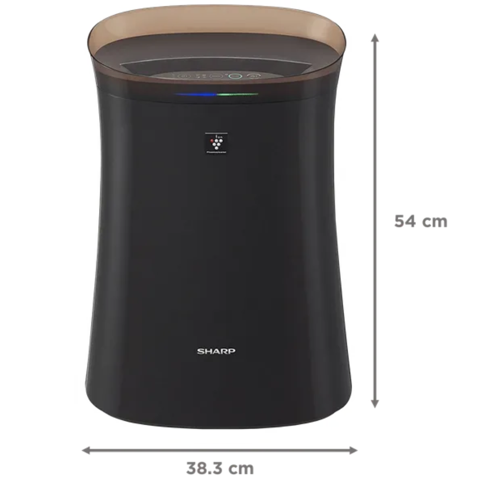 Sharp FP-F40E-TBrown, Plasmacluster Ion Generator & Dual Purification Air Purifier