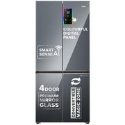 Haier 520 Ltrs 3 Star, Inverter Frost Free, 4-Door Side by Side Refrigerator (HRB-600MGU1-P)