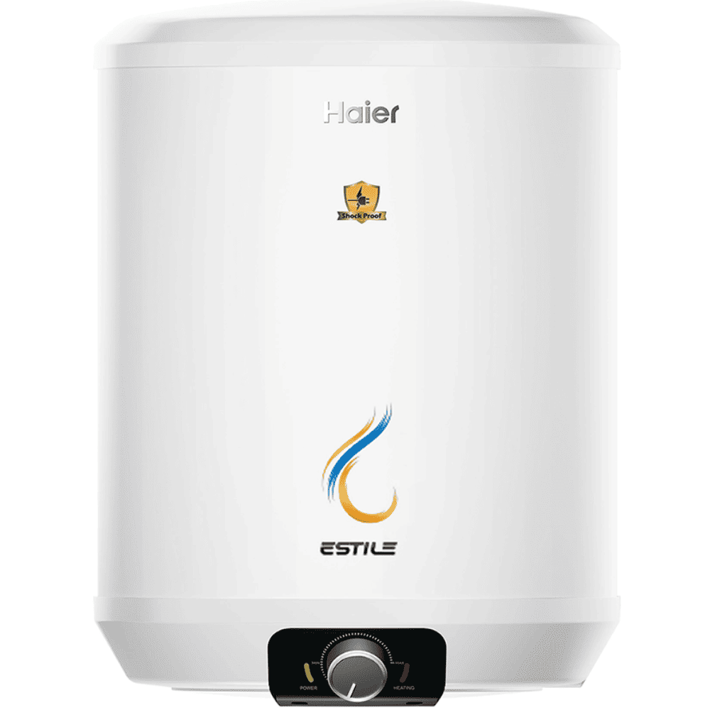 Haier 25 Ltrs Storage 5 Star Wall Mounting Water Heater Geyser (ES25V-ESTILE White)