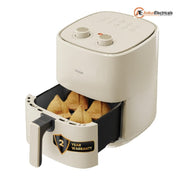 Haier 5 Litres 1500 Watt Digital Air Fryer with 3 D Hot Circulation (HAF-M503I, White)