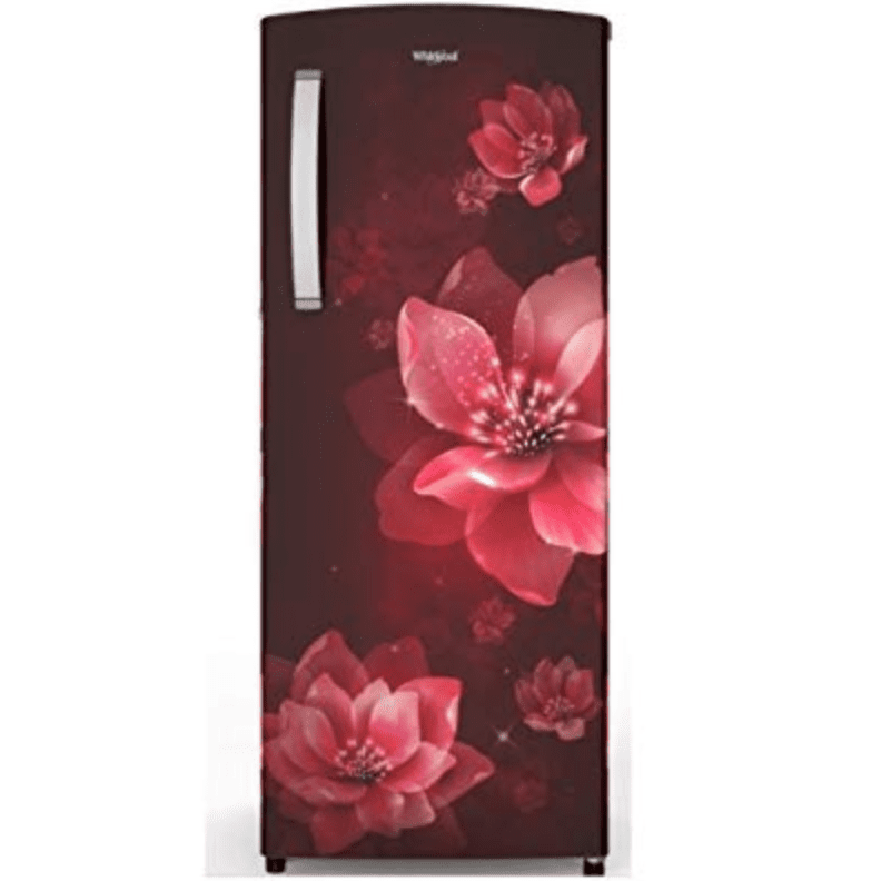 Whirlpool 215 IMPRO PRM 3S Wine Mulia, 200 Ltrs 3 Star Inverter Direct cool Single Door Refrigerator, Red Wine