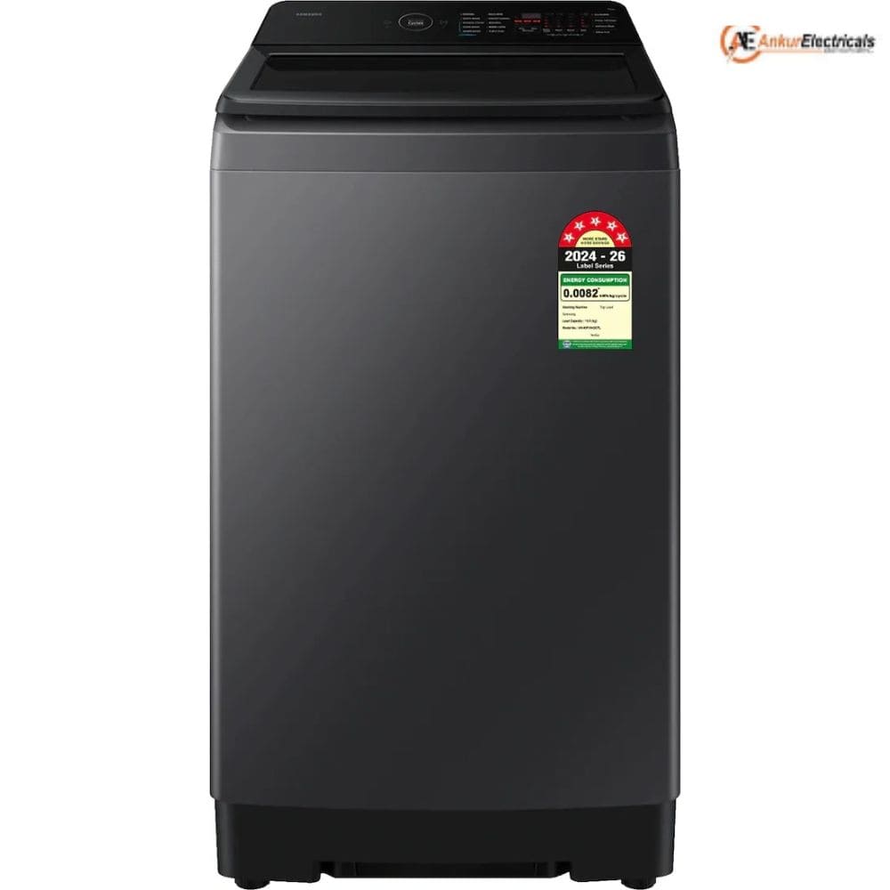 Samsung 10 Kg 5 Star Fully-Automatic Top Load Washing Machine (WA40F10H2C,Black)