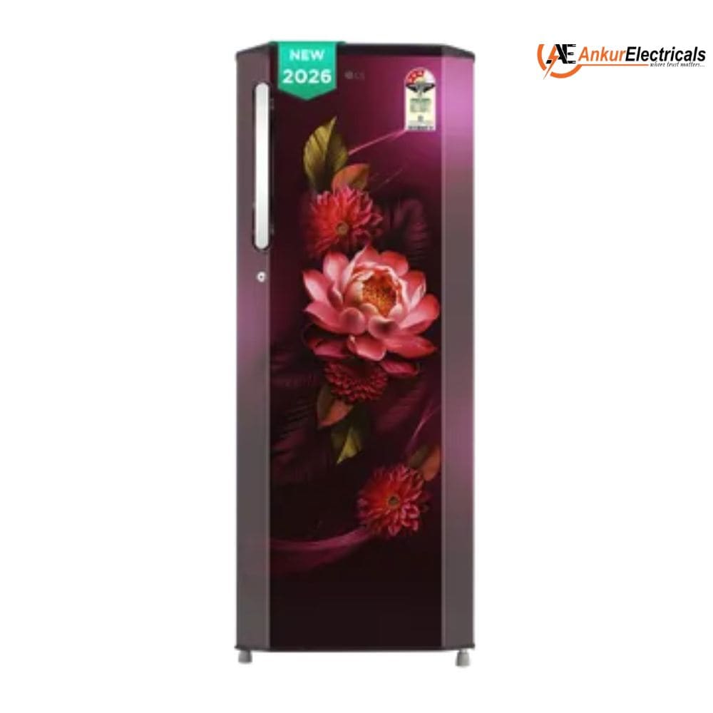 LG 261 Ltrs, 3 Star Direct Cool Single Door Refrigerator (GLD2736YBRW)