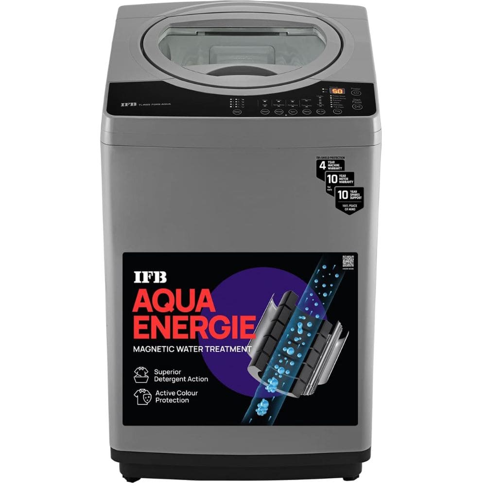 IFB 7 Kg 5 star Fully-Automatic Top Load Washing Machine Appliance (TL-RGS 7.0KG AQUA)