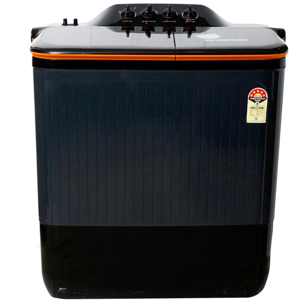 Lloyd 12 Kg 5 Star Semi-Automatic Top Load Washing machine (GLWS125EPHVG, Grey)