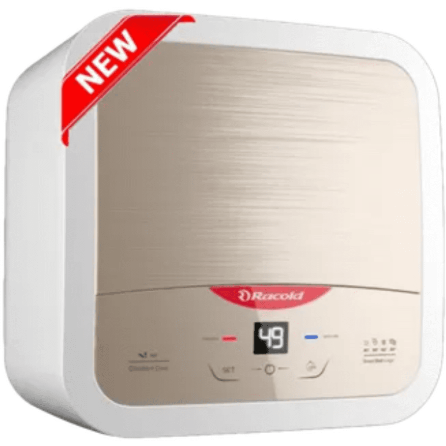 Racold 25 Ltrs Vertical Storage, Star Water Heater Geyser (OMNIS 25 DG 2KW S,Silver White)