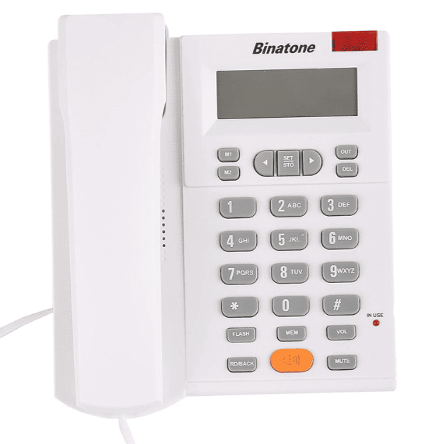 Binatone Concept700, Corded Landline Phone, White