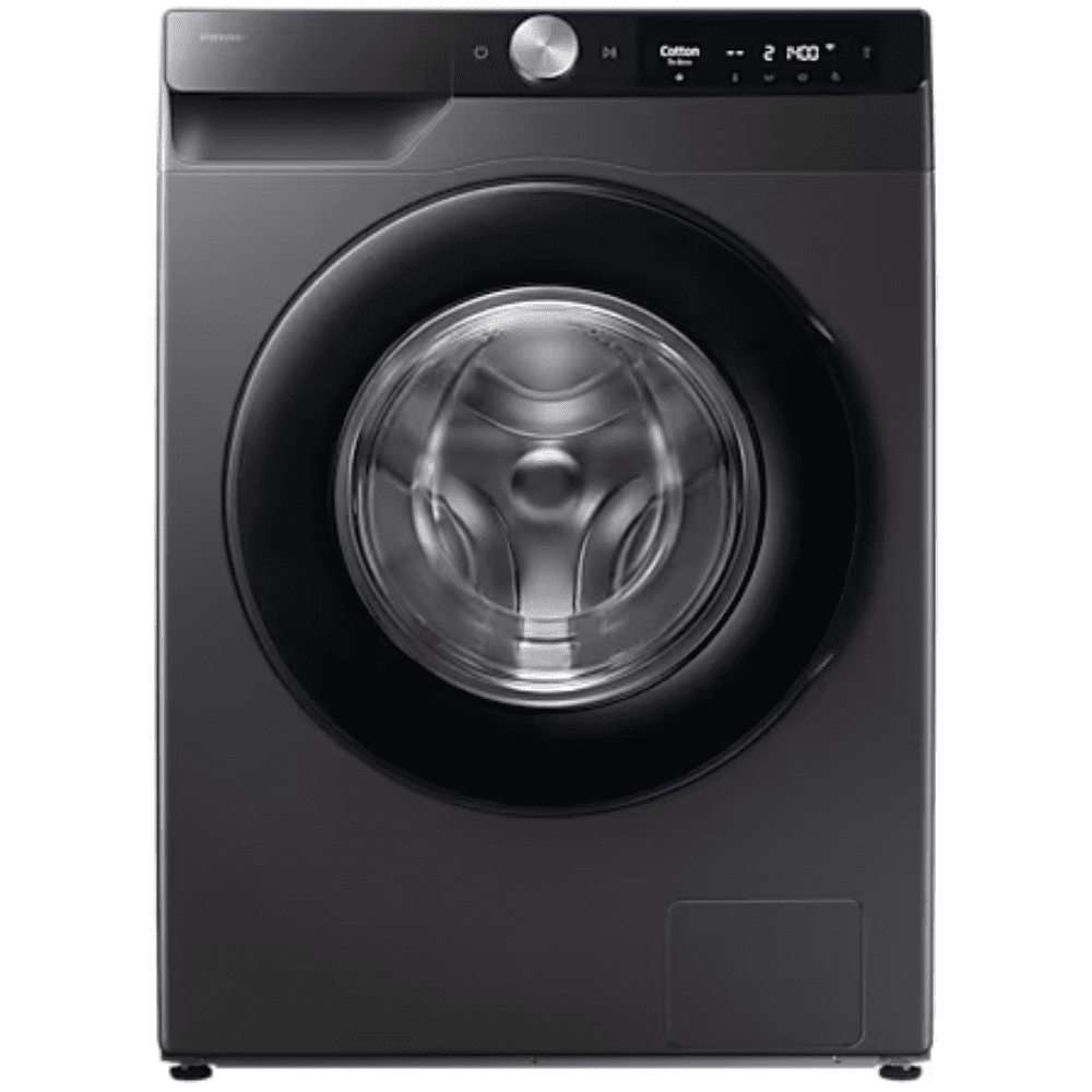Samsung 9 Kg 5 Star Fully-Automatic Front Load Washing machine (WW90DG6U24AX,Black)