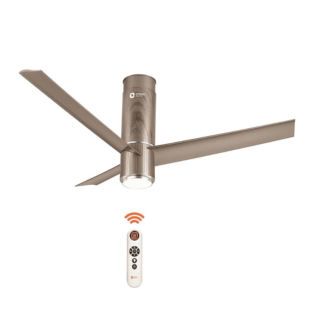 Orient AEROSLIM, 1200mm 3 Blade Decorative Metallic Ceiling Fan