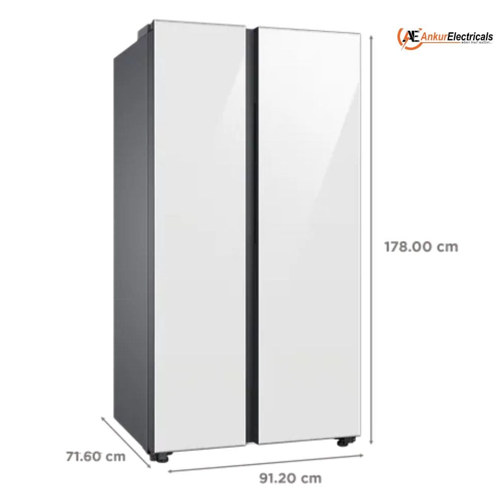 Samsung 653 Ltrs, 3 Star Convertible 5 in 1 with Wifi Refrigerator (RS76CB81A312)