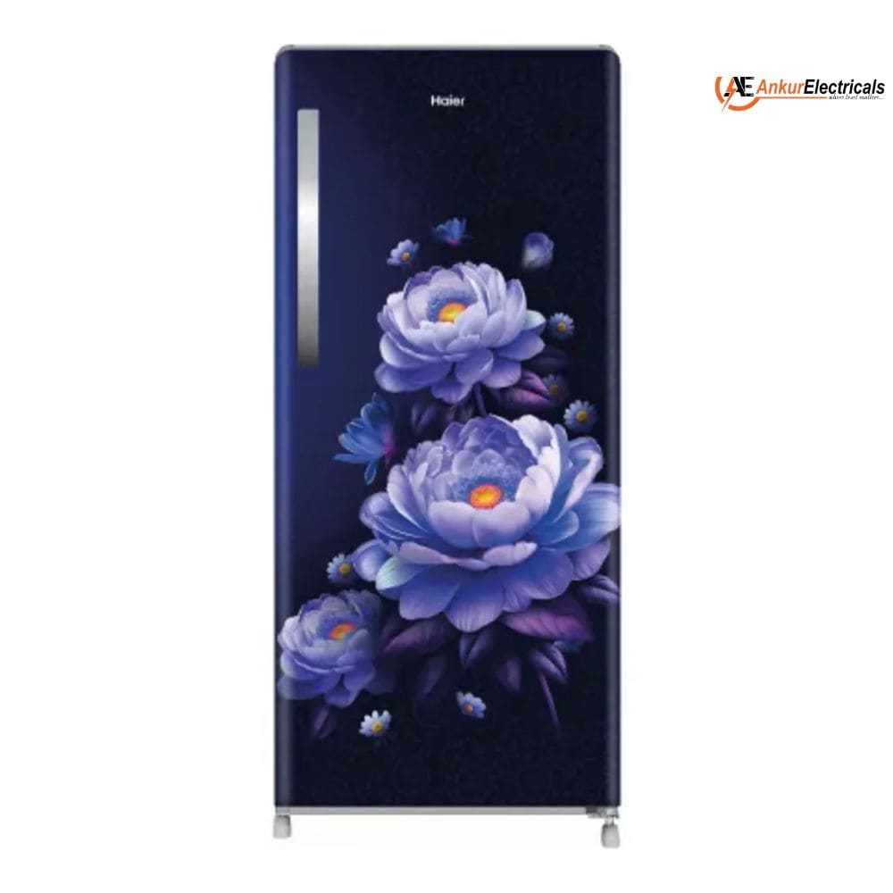 Haier 190 Ltrs, 2 Star Direct Cool Single Door Refrigerator (HRD 2113CMBA N, Marine Blossom)