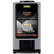 Atlantis 3 Liters Instant Tea Coffee and Milk Beverages Maker Vending Machine, Cafe Classic 3 Line, Black
