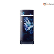 Samsung 215 Ltrs, 5 Star Digital Inverter, Direct Cool Single Door Refrigerator (RR23H2H35UZ/HLMidnight Blossom Blue)