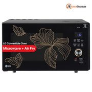 LG 28 Ltrs Convertible Charcoal Microwave Oven (MJEN286UGWF,Black)