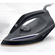 Sujata 1100 Watts Heavy Weight Steel Dry Iron (Airona, Black)