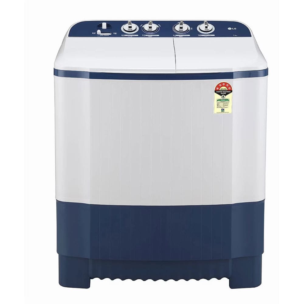 LG 7.5 Kg 5 Star Semi-Automatic Top Load Washing Machine (P7510RBAZ,Dark Blue)
