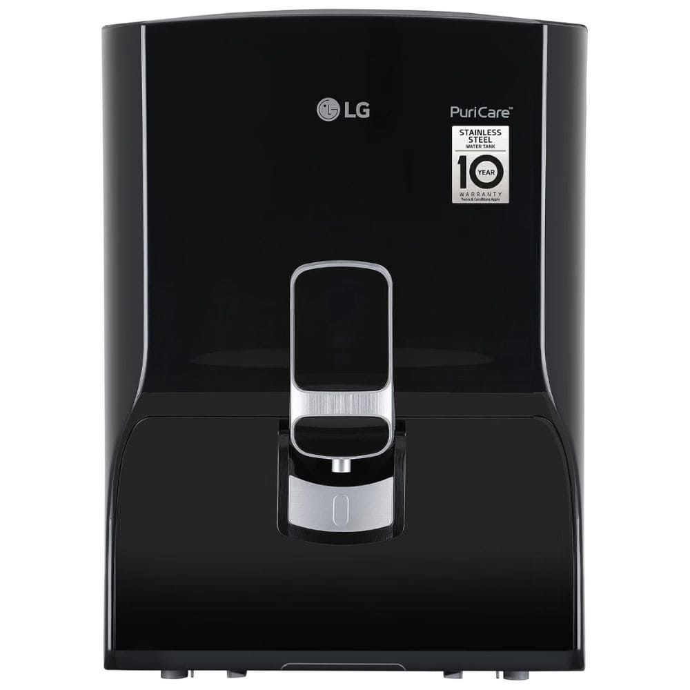 LG 8 Ltrs Storage, RO+UV Stainless Steel Tank Water Purifier (WW132NF,Black)