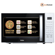 Haier 22 Ltrs Stainless Steel Convection Microwave Oven (HIL2201CSSH,Black)