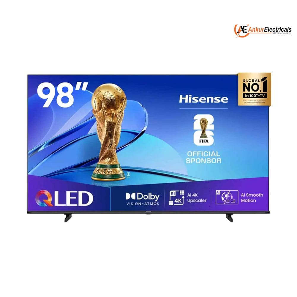 Hisense 98Q6Q, 98 Inches 4K Ultra HD Smart QLED TV, Black