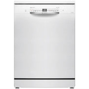 Bosch 14 Place Settings, Free Standing Dishwasher with TrueSteam And Wifi (SMS6IKW01I 14 PS, White)