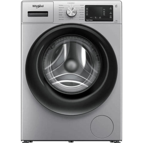 Whirlpool 8 Kg 5 Star Fully-Automatic Front Load Washing machine (XPERT CARE OZONE INV 8kg Slvr, Silver)