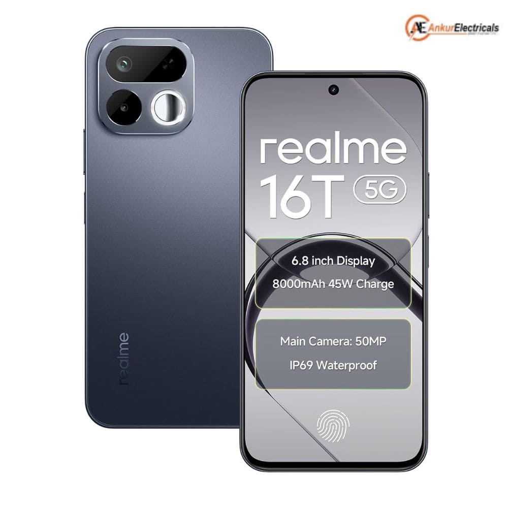 Realme 16T 5g 6GB/128GB, Powerful 5G with Camera Control Android Phone (Multi Colour)