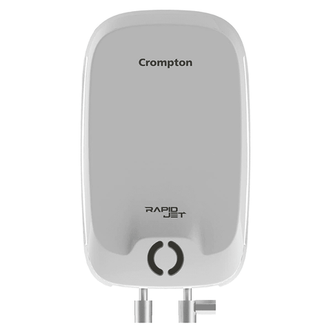 Crompton 3 Ltrs Instant Water Heater Wall Mounting Geyser (rapid Jet, White)
