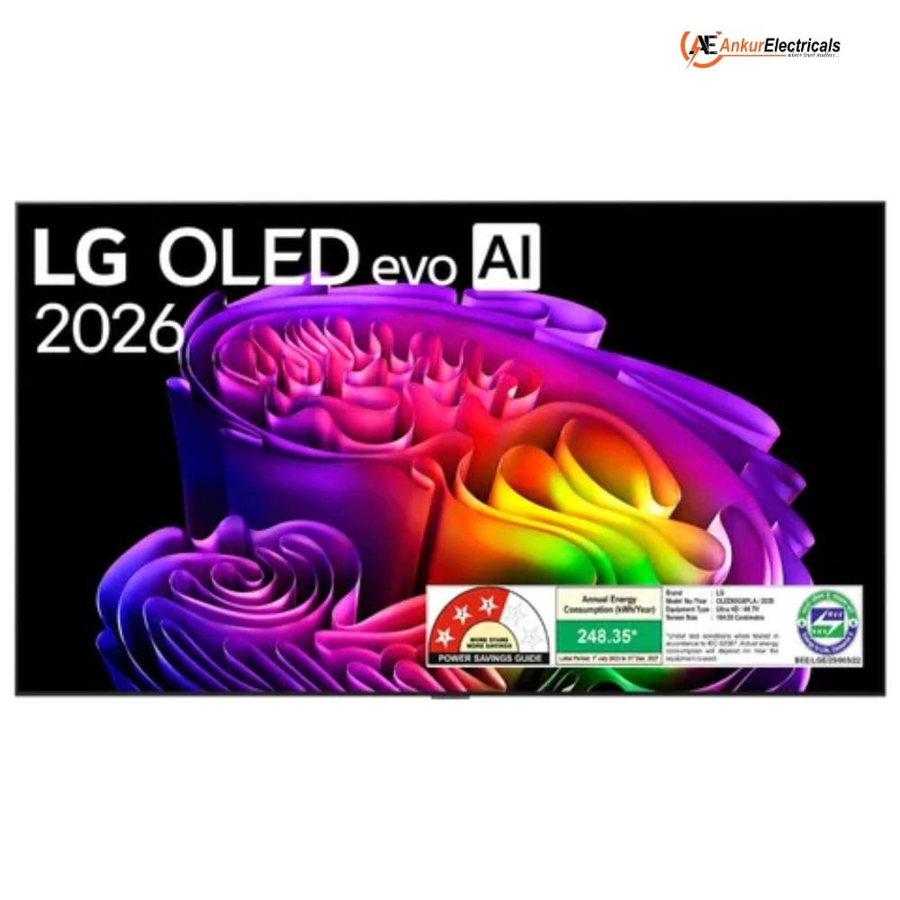LG OLED65G6PLA, 65 Inches 4K alpha11 Gen3 AI Processor OLED evo TV, Black