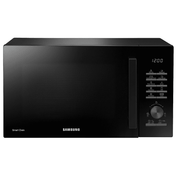 Samsung 28 Ltrs Stainless Steel Convection Microwave Oven with Moisture Sensor (MC28A5145VK,Black)