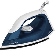 Havells Glace Plus, 1000 Watts Non Sick Coated Sole Plate Dry Iron Press (Blue)
