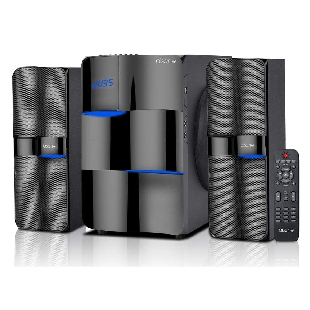 Aisen 110 Watts Bluetooth Tower Speaker/Soundbar (A14UFB207, Black)