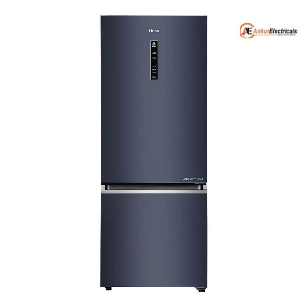 Haier 325L 2 Star Inverter Frost Free Double Door Bottom Mount Refrigerator (HRB 4052BGKA P)