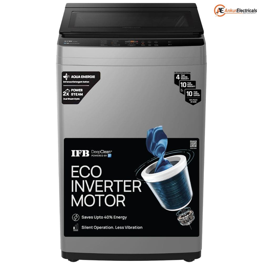 IFB 6.5 Kg 5 star Fully-Automatic Top Load Washing Machine (TL650MG1ID, silver)