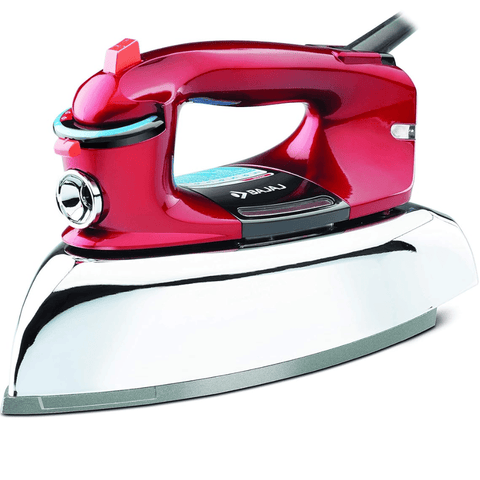 Bajaj Majesty Macho, 2000 Watts Heavy Weight Steam Iron, Red