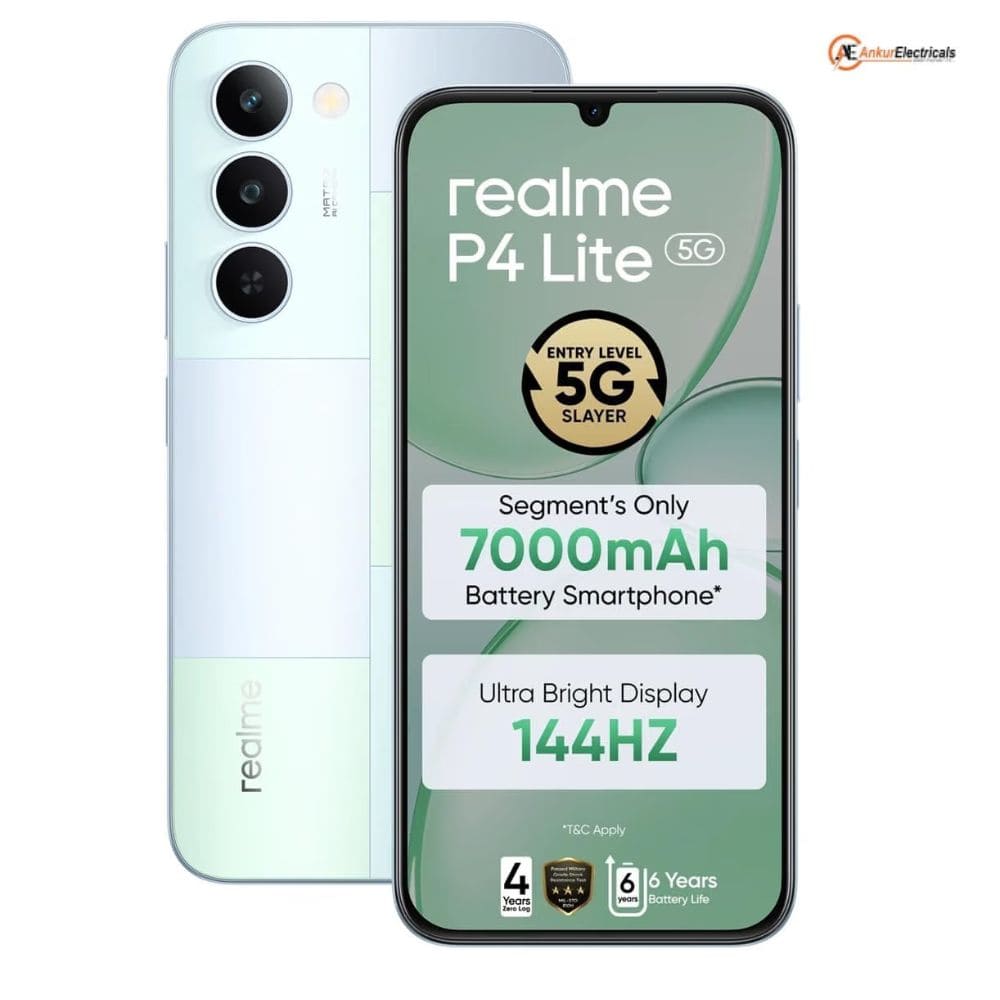 Realme P4 Lite 5g 4GB/128GB, Powerful 5G with Camera Control Android Phone (Multi Colour)