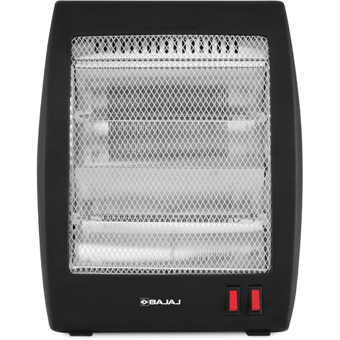 Bajaj RH2C, 800 Watts Radiant Room Heater, Black