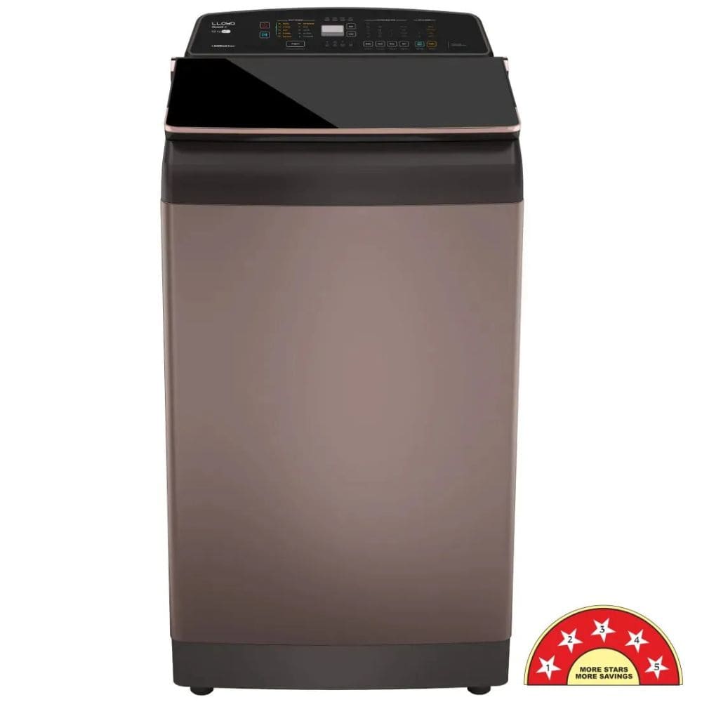 Lloyd 8.5 Kg 5 Star Fully-Automatic Top Load Washing machine (GLWT855N12CB Copper Blush)