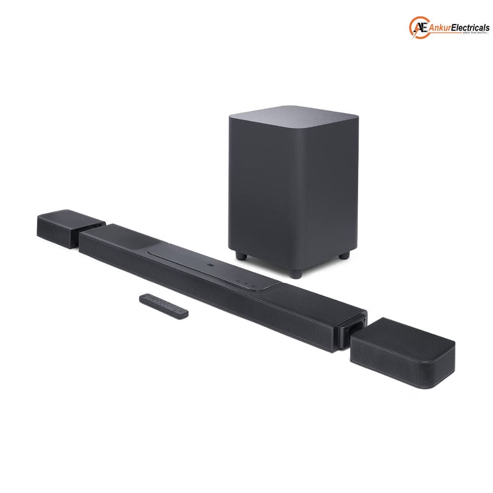 JBL Bar 1300 Watts Wireless with True Dolby Atmos Down-Firing Subwoofer Soundbar (JBLBAR1300BLKIN, 11.1.4 Channel)