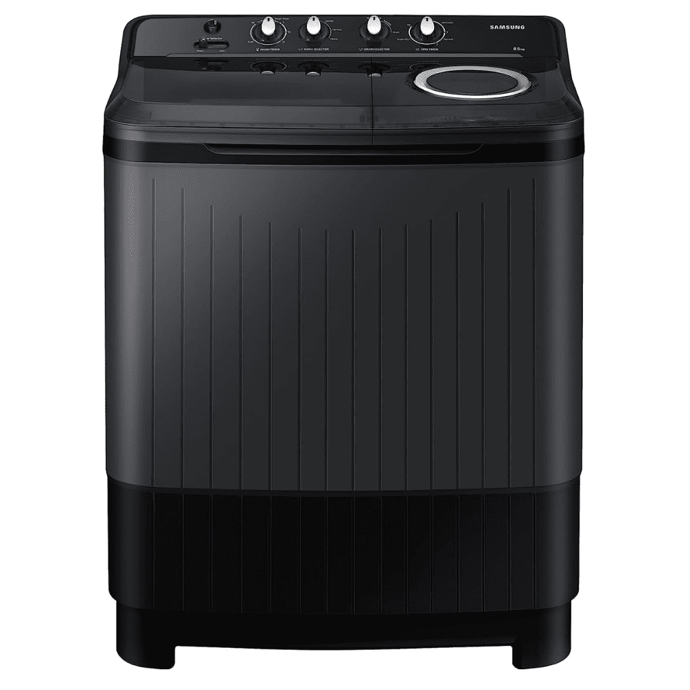 Samsung 8.5 Kg 5 Star Semi Automatic Top Loading Washing Machine (WT85B4200GD, Dark Grey)