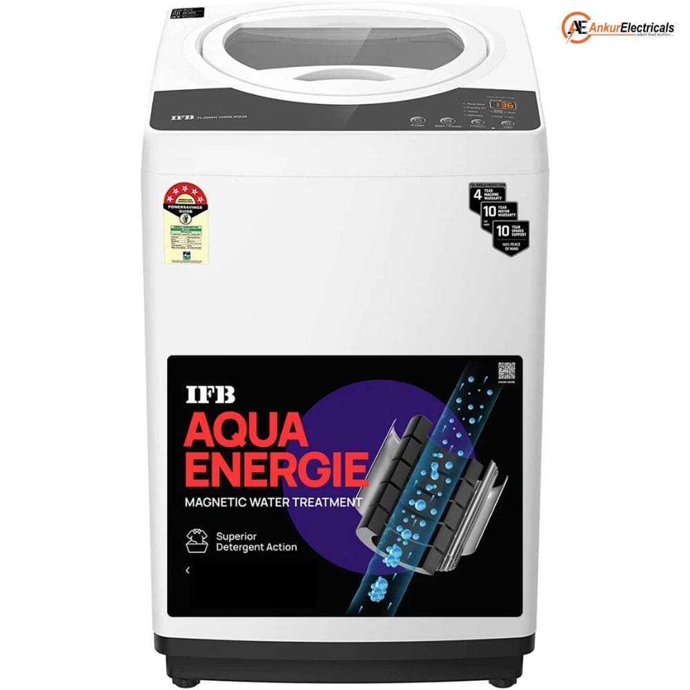 IFB 7 Kg 5 star Fully-Automatic Top Load Washing Machine (TL-R1WH 7.0KG AQUA, white)