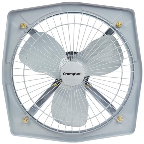 Crompton DRIFT AIR +, 250mm 3 Blade Fresh Air Exhaust Fan, Grey