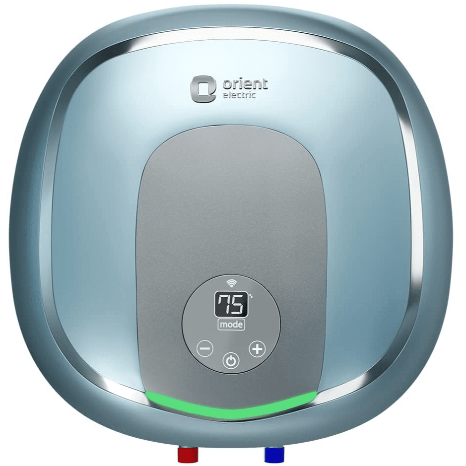 Orient Electric 25 Ltrs Storage Wall Mounting Water Heater Geyser (25l Aquator Iot, Blue)