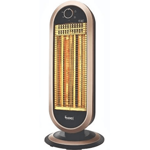 Warmex Gleam Carbon, 450&900 Watts Floor Mount Room Heater, Champagne Gold